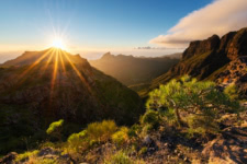 Tenerife islas canarias cliffs sunset sunrise masca