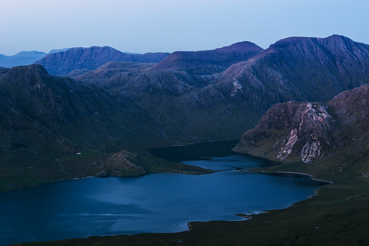 Fisherfield during Blue Hour